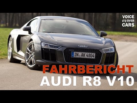 Audi R8 V10 Fahrbericht Test Kritik Meinung VLOG Voice over Cars Tachovideo