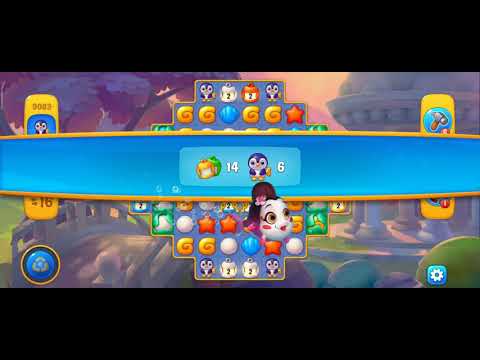 Фишдом 2022г., прохождение без бустеров 9083 уровень - Fishdom, 9083 level, no Boosters