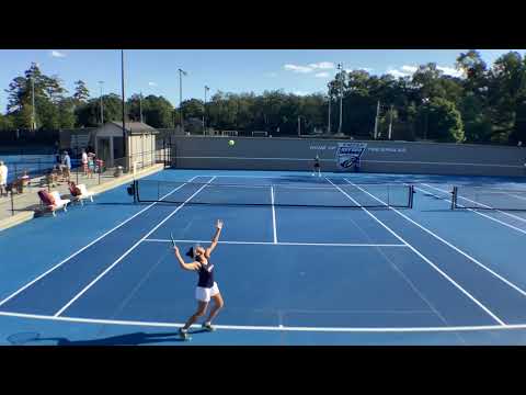 Women's Tennis vs. Piedmont University Second Singles (9/15/22)