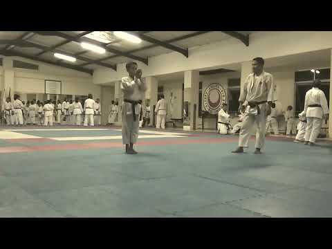 Bin's KARATE @ UNSU  with Jhony Sihotang Sensei