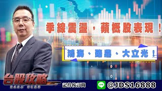 【台股攻略】 #劉烱德 0606 季線震盪，蘋概股表現！鴻海、臻鼎、大立光！ (圖)