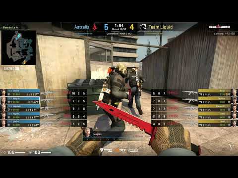 CS:GO POV Demo Astralis Magisk (28/19) vs Liquid (de_overpass)