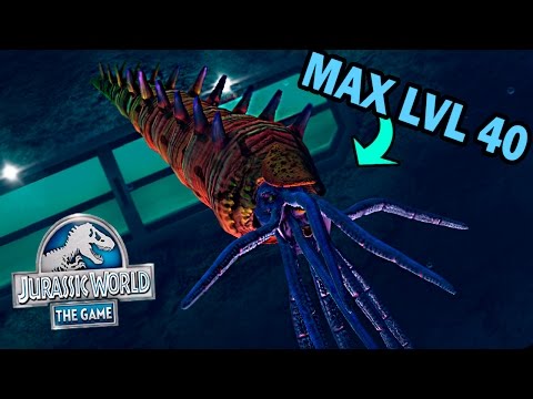 NEW VIP GIANT ORTHOCONE MAX LVL 40! - Jurassic World The Game - *NEW AQUATIC VIP CREATURE* HD