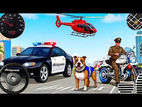 US Police Car Chase Driver Simulator - Crime Transport Prisoner Driving - Android GamePlay