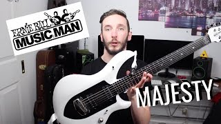 Video thumbnail for Ernie Ball Music Man Majesty Unboxing by Tyler Pace