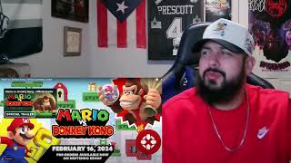 Mario vs. Donkey Kong - Official Cinematic Trailer | REACTION