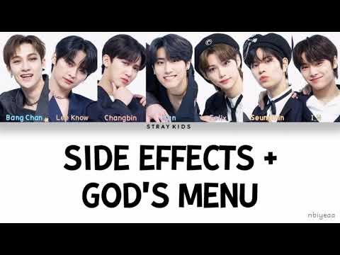 STRAY KIDS (스트레이키즈) - Side Effects + God's Menu [KINGDOM : Legendary War] color coded lyrics