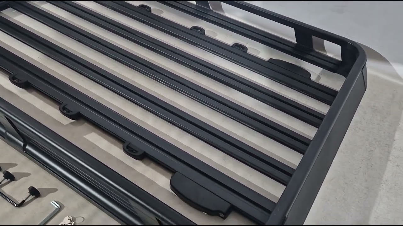 Багажная корзина на крышу Niken 4x4 (Алюминий) Video 1