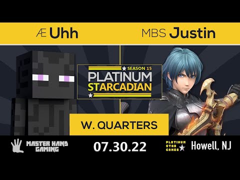 Platinum Starcadian S15 - MBS | Justin (Byleth) Vs. Æ | Uhh (Steve) - W Quarterfinals