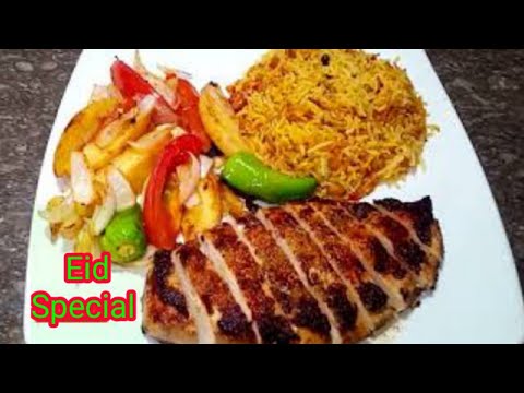 How To Make Best Grilled Chicken Steak Recipe In Urdu Hindi By Baji ka kitchen.ملائی جیسی چکن سٹیک