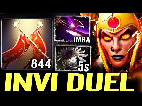Non-Stop Duel Imba Legion Commander - 200IQ Invi Duel Created New Carry