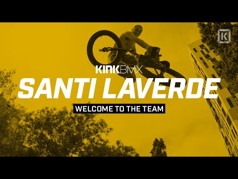 Santi Laverde Welcome To The Team! - Kink BMX