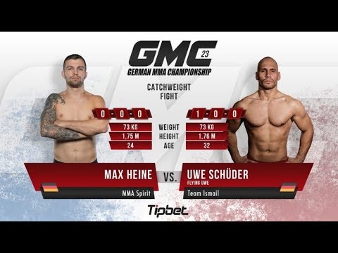 Max Heine VS Uwe Schüder (GMC 23 FULL FIGHT)