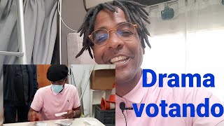 Drama votando en las elecciones presidenciales primera ronda