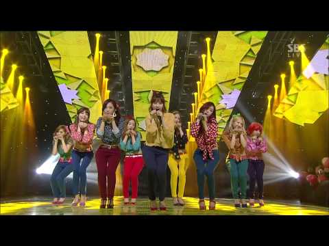 [YTMA 뮤직비디오상 수상] 소녀시대 (Girls' Generation) [Dancing Queen / I Got A Boy] @SBS Inkigayo 인기가요 20130106