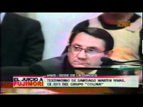 Santiago Martin Rivas declara en juicio a Fujimori. Parte 4