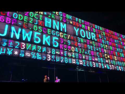 U2 - „The Fly“ 3Arena Dublin 10.11.2018