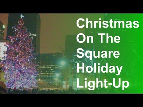 Churchill Square Christmas Tree Light-Up 2013 - YEGventures