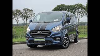Ford TRANSIT CUSTOM 2.0 L2 SPORT Dubbele Cabine Airco 170Pk Camera Tr car-derived van | Image 4 - Autoline