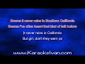 Barry Manilow - It Never Rains In Southern California KARAOKE