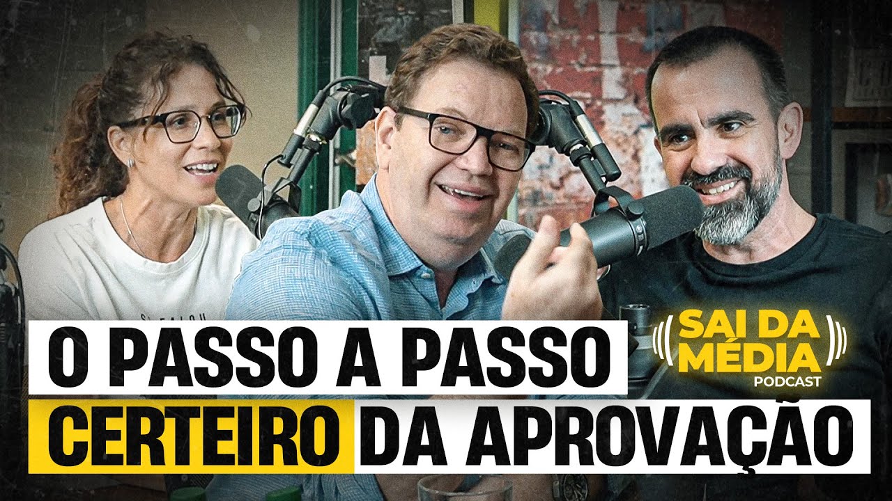 A fórmula para VOCÊ passar no CONCURSO dos sonhos - com William Douglas | Podcast Sai da Média #174