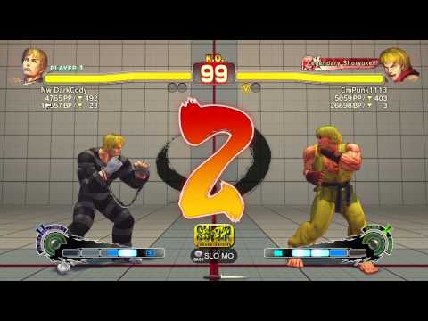 SSFIVAE~ Cody (Nw DarkCody) vs.  Ken (CmPunk1113) HD