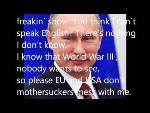 Putin, Putout best lyrics video 4ever!