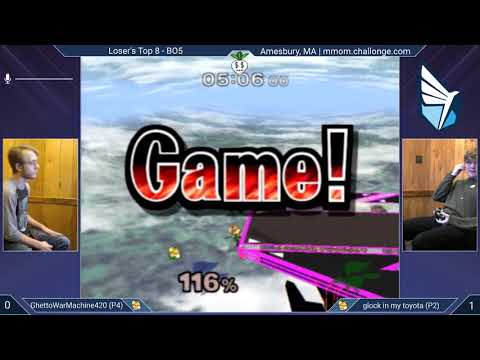 MMOM154 SSBM - GWM420 (Default Fox) vs. glock in my toyota (Green Fox) - Melee LR6
