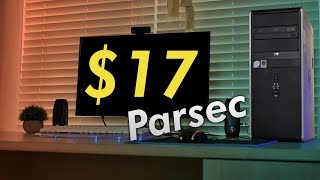Gaming On A $17 Office PC with Parsec! | OzTalksHW