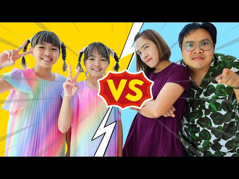 หนูยิ้มหนูแย้ม เด็ก VS ผู้ใหญ่