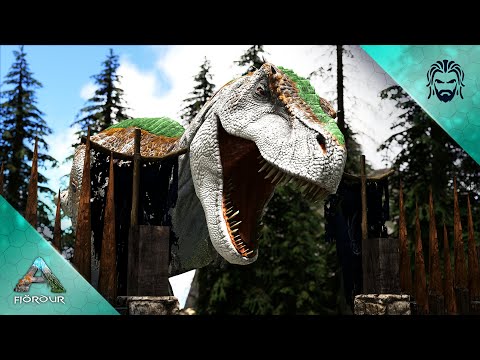 This Rex Wants To Eat My Base! - ARK Fjördur [E3]