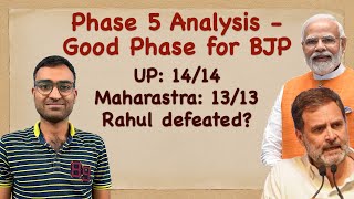 Phase 5 Analysis  - BJP on a victory streak - Clean Sweep 49/49?