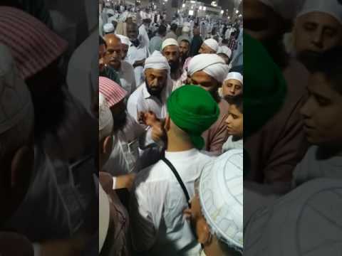 Barelvi and ahle hadees in masjid e nabawi
