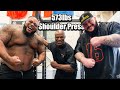 WORLD RECORD 573lbs Shoulder Press Ft Ronnie Coleman Julius Maddox