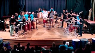 Robert J. Damm.- Hoo-Daiko Ensemble Alumnado PercuFest 2016 dirigido por Aarón Cristófol