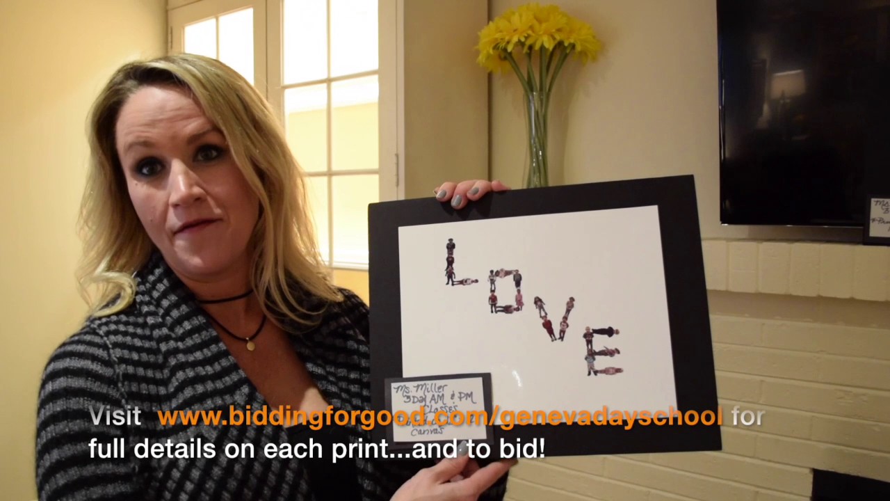 Geneva Day School Auction 2017 Class Art Projects