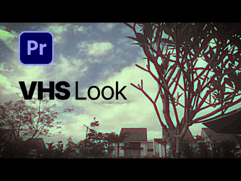 🔥 BEGINNER: VHS Retro Camcorder Effect Premiere Pro Tutorial - Unbelievably Easy | 2024