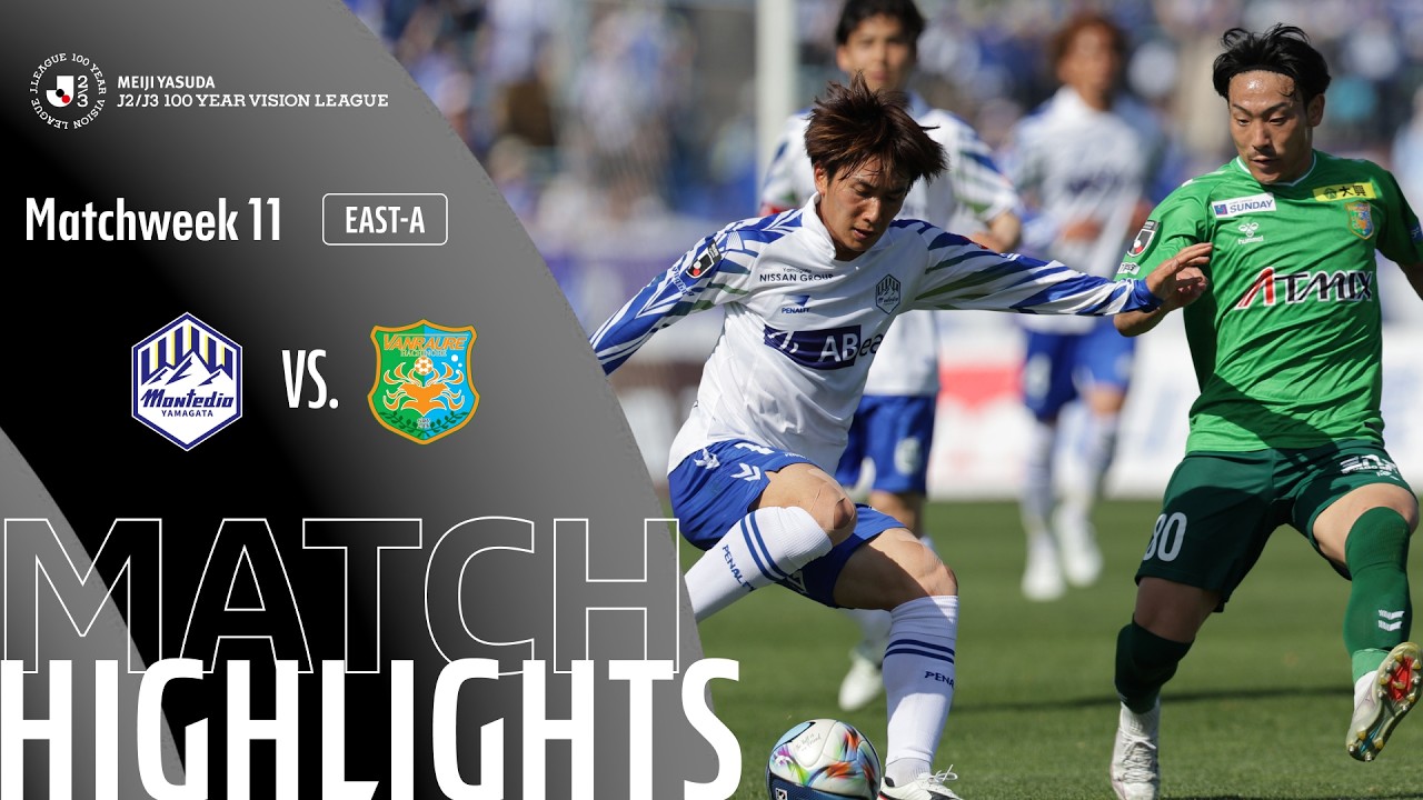 Montedio Yamagata vs Vanraure Hachinohe Highlights