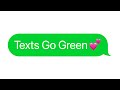 Kylie Cantrall Texts Go Green Lyric Video