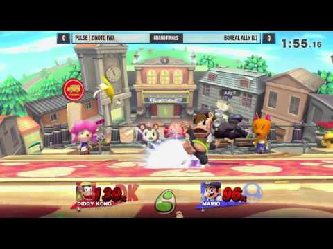 SFW #20 GF Set 1: Pulse|Zinoto (Diddy) vs Boreal Ally (Mario)