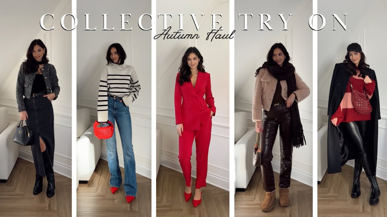 Collective Autumn Try On Haul - Mango, H+M, COS,  Na-KD Fashion + Discount Code