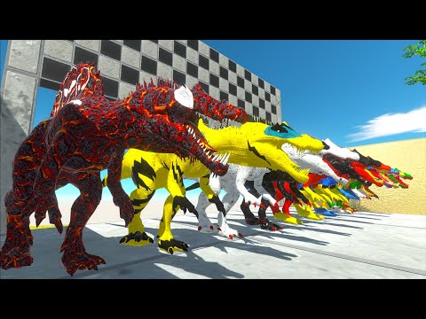 Hunting Found Jurassic World Ev Spinosaurus Vs Tyrannosaurus rex Dinosaurs Race Champions Dc