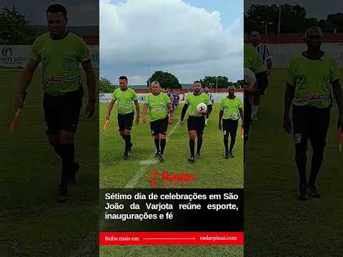 Confira como foi o sétimo dia de celebração dos 32 anos de São João da Varjota