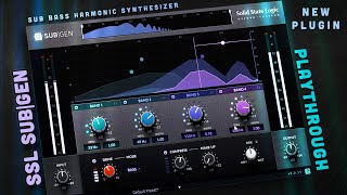Video thumbnail for SSL SUB|GEN - Sub Bass Harmonic Synthesizer - How To Use - Playthrough (no voice) by Colorful Tones Studio