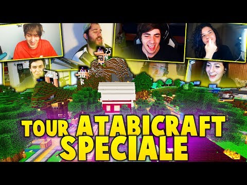 TOUR ATABICRAFT SPECIALE CON 7 FACECAM !! - ATABICRAFT VANILLA Multiplayer Minecraft [ITA]