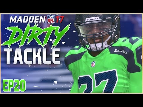 COWBOYS MAKE A DIRTY TACKLE! MADDEN 17 CAREER MODE RB | SEASON 7