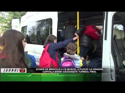 Echipa de minivolei a CS Muscel a plecat la Craiova ( 03 05 2022 )