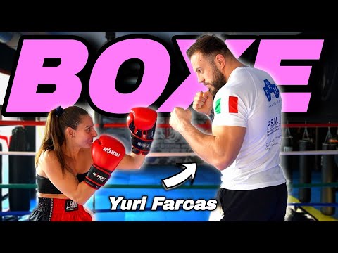 IMPARO a PICCHIARE da YURI FARCAS ( campione di kick boxe ) | Ilaria Muntoni