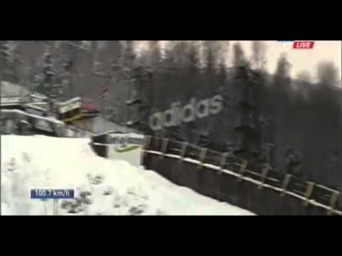 Krzysztof Miętus - 197,5m - Harrachov HS205 1 seria | 1 konkurs 03.02.2013