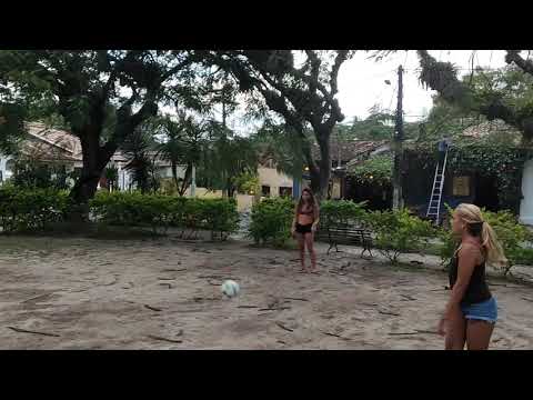 beach football Brazilian 🇧🇷 girls amazing players in Bahia #beachfootball #football #brazil #girls